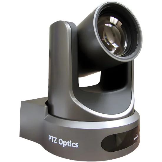 PTZOptics 12X-SDI-GY-G2 Gen2 Grey | PTZ Camera, 12x Zoom, SDI, HDMI, IP