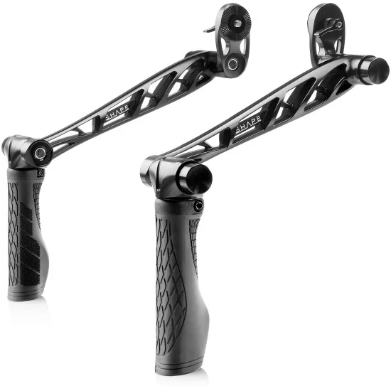 SHAPE New Generation Quick Handle ARRI Rosette Long Length LNDA | Pair of handgrips