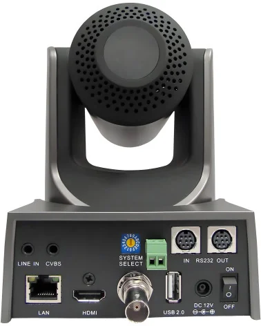 PTZOptics 20X-SDI-GY-G2 Gen2 Grey | PTZ Camera, 20x Zoom, SDI, HDMI, IP