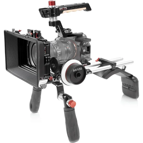 SHAPE Sony A7S III, A7 IV, A7R V Kit A7S3SMKIT | Shoulder Rig, Matte Box & Follow Focus