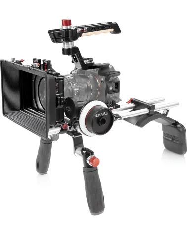 SHAPE Sony A7S III, A7 IV, A7R V Kit A7S3SMKIT | Shoulder Rig, Matte Box & Follow Focus