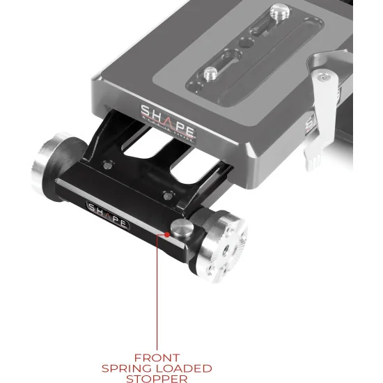 SHAPE ARRI Dovetail Shoulder Mount with HAND15 Handles HSMDV | Shoulder Rig