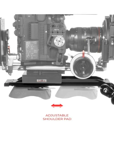 SHAPE ARRI Dovetail Shoulder Mount with HAND15 Handles HSMDV | Crosse d’épaule