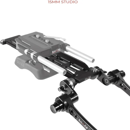 SHAPE ARRI Dovetail Shoulder Mount with HAND15 Handles HSMDV | Crosse d’épaule