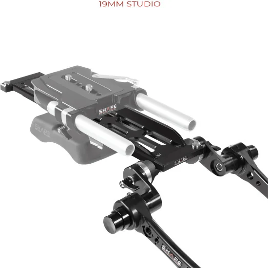 SHAPE ARRI Dovetail Shoulder Mount with HAND15 Handles HSMDV | Crosse d’épaule