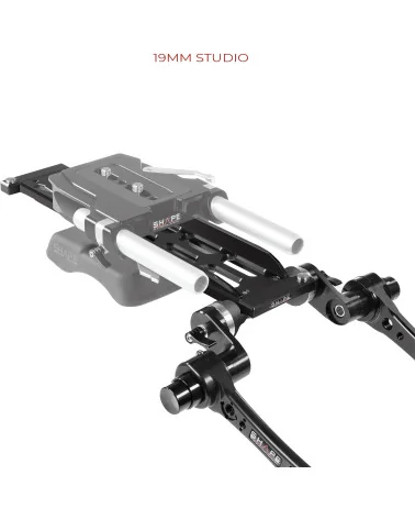 SHAPE ARRI Dovetail Shoulder Mount with HAND15 Handles HSMDV | Crosse d’épaule