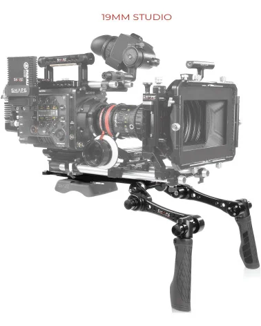 SHAPE ARRI Dovetail Shoulder Mount with HAND15 Handles HSMDV | Shoulder Rig