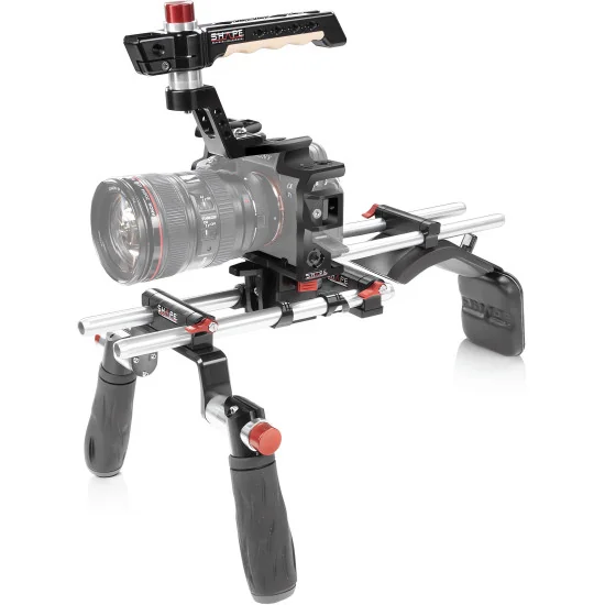 SHAPE Sony A7S III, A7 IV, A7R V Offset Shoulder Mount A7S3OF | Shoulder Rig