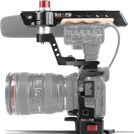 SHAPE Sony A7S III, A7 IV, A7R V Cage 15mm LW Rod System A7S3ROD | Camera Cage & Top Handle