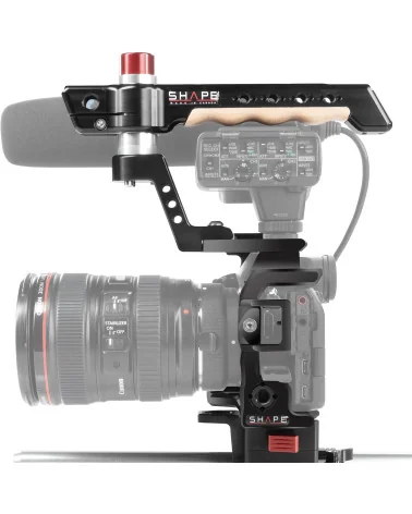 SHAPE Sony A7S III, A7 IV, A7R V Cage 15mm LW Rod System A7S3ROD | Camera Cage & Top Handle