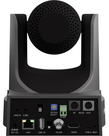 PTZOptics Move SE 12x Zoom Grey PTZ Camera PT12X-SE-GY-G3