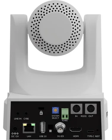 PTZOptics Move SE 12x Zoom White PTZ Camera PT12X-SE-WH-G3