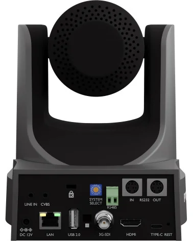 PTZOptics Move SE 30x Zoom Grey PTZ Camera PT30X-SE-GY-G3