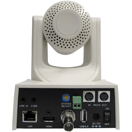 PTZOptics 30X-SDI-WH-G2 Gen2 White | Caméra PTZ, 30x Zoom, SDI, HDMI, IP