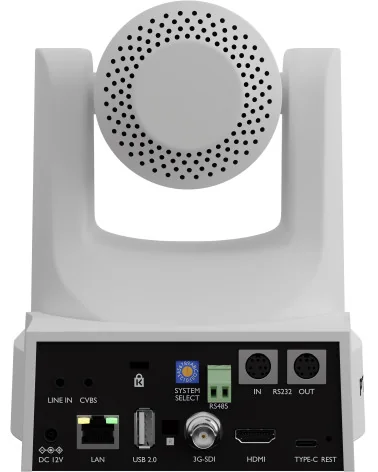 PTZOptics Move SE 30x Zoom White PTZ Camera PT30X-SE-WH-G3