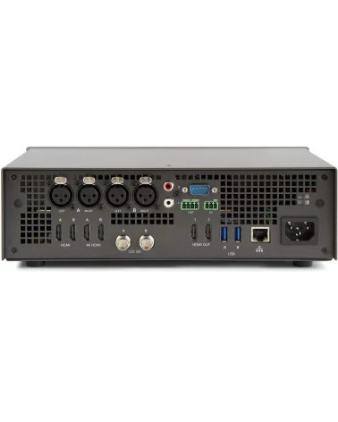 Epiphan Pearl-2 | Mélangeur streaming audio-vidéo, LAN, NDI, 2x SDI, 4x HDMI, 2x USB, XLR, RCA