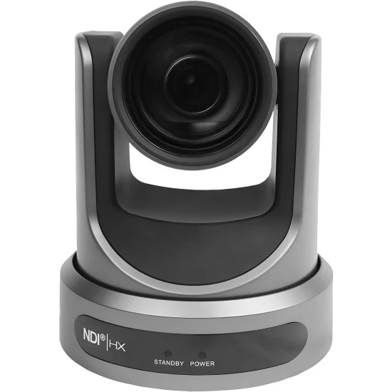 PTZOptics 12X-NDI-GY Gen2 Grey | PTZ Camera, 12x Zoom, NDI, SDI, HDMI, IP