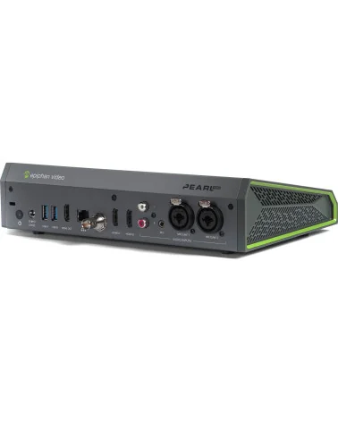 Epiphan Pearl Mini | Streaming audio-video mixer, LAN, NDI, SDI, 2x HDMI, 2x USB, XLR, RCA