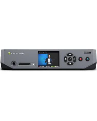 Epiphan Pearl Nano | Streaming video Encoder, LAN, PoE+, SDI, HDMI, XLR, RCA