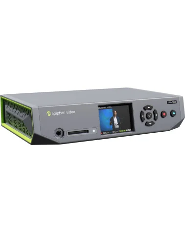 Epiphan Pearl Nano | Streaming video Encoder, LAN, PoE+, SDI, HDMI, XLR, RCA