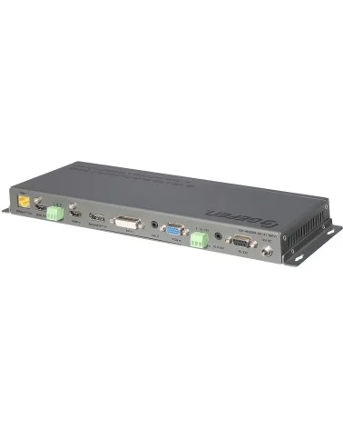 Gefen EXT-4K300A-MF-41-HBTLS 4K Ultra HD Multi-Format 4×1 Scaler | Converter with Auto-Switching & HDBaseT Output