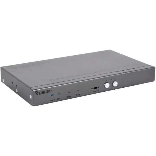 Gefen EXT-ADA-LAN-RX Digital and Analog Audio over IP Receiver Package | Audio Converter