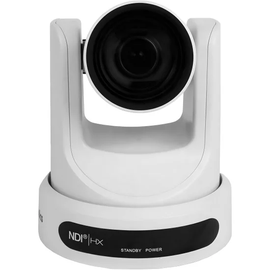 PTZOptics 12X-NDI-WH Gen2 White | Caméra PTZ, 12x Zoom, NDI, SDI, HDMI, IP
