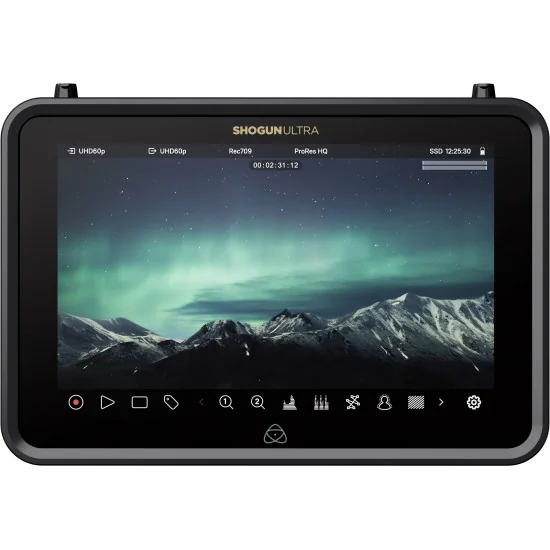 Atomos Shogun Ultra | 8K RAW Recorder, HDR Monitor 7" 2000nit, HDMI, 12G-SDI