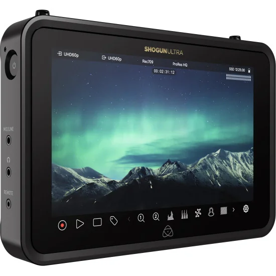 Atomos Shogun Ultra | 8K RAW Recorder, HDR Monitor 7" 2000nit, HDMI, 12G-SDI