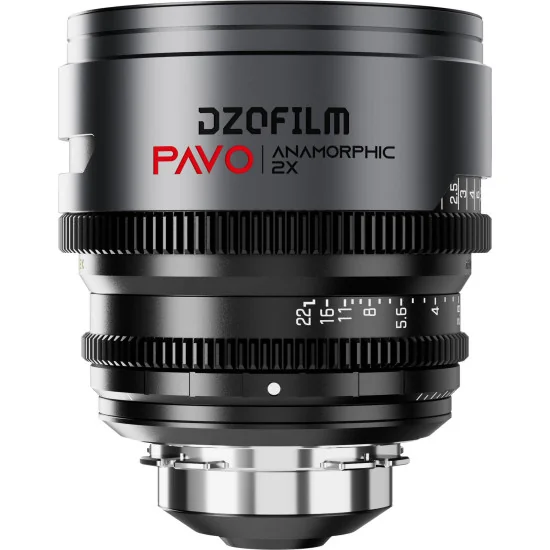 DZOFilm Pavo 28mm 2x Anamorphic T2.1 PL & EF Mount (S35) | Objectif Anamorphique, Revêtement neutre