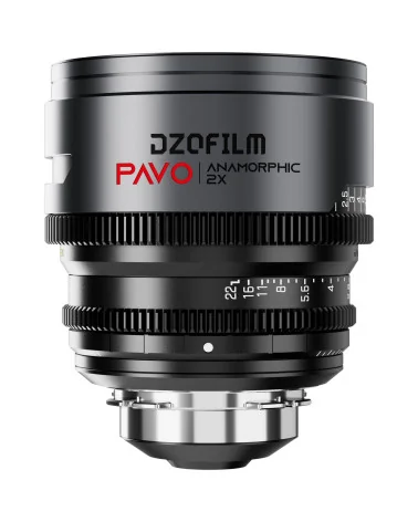 DZOFilm Pavo 28mm 2x Anamorphic T2.1 PL & EF Mount (S35) | Objectif Anamorphique, Revêtement neutre