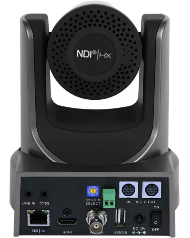 PTZOptics 30X-NDI-GY Gen2 Grey | PTZ Camera, 30x Zoom, NDI, SDI, HDMI, IP