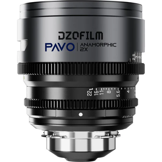 DZOFilm Pavo 28mm 2x Anamorphic T2.1 PL & EF Mount (S35) | Cine Lens, Blue Coating