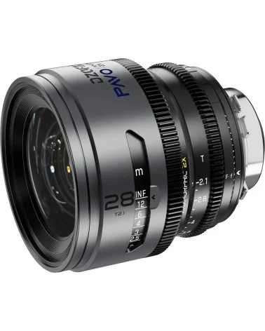 DZOFilm Pavo 28mm 2x Anamorphic T2.1 PL & EF Mount (S35) | Cine Lens, Blue Coating