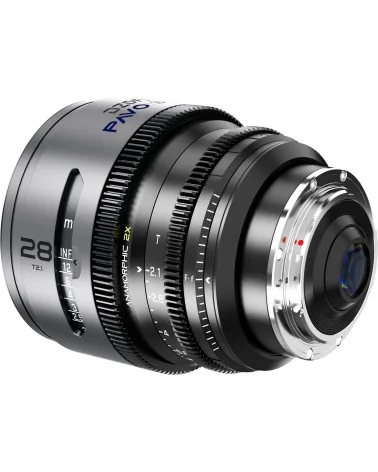 DZOFilm Pavo 28mm 2x Anamorphic T2.1 PL & EF Mount (S35) | Cine Lens, Blue Coating