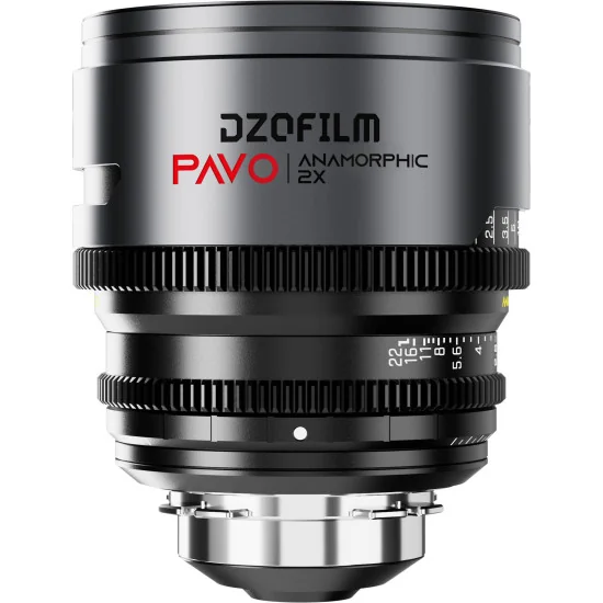 DZOFilm Pavo 32mm 2x Anamorphic T2.1 PL & EF Mount (S35) | Cine Lens, Neutral Coating