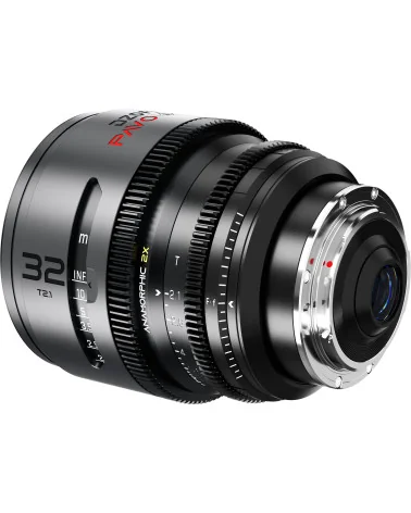 DZOFilm Pavo 32mm 2x Anamorphic T2.1 PL & EF Mount (S35) | Cine Lens, Neutral Coating