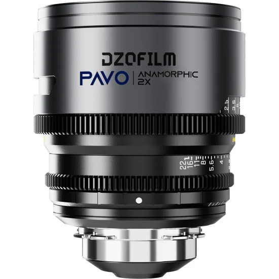 DZOFilm Pavo 32mm 2x Anamorphic T2.1 PL & EF Mount (S35) | Cine Lens, Blue Coating