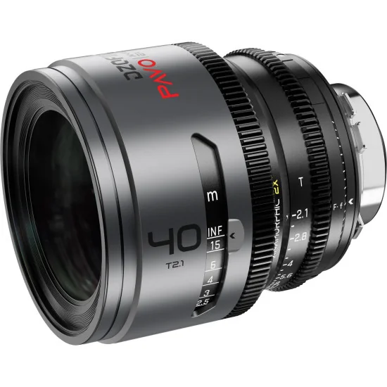 DZOFilm Pavo 40mm 2x Anamorphic T2.1 PL & EF Mount (S35) | Cine Lens, Neutral Coating