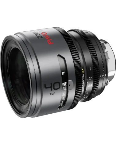 DZOFilm Pavo 40mm 2x Anamorphic T2.1 PL & EF Mount (S35) | Cine Lens, Neutral Coating