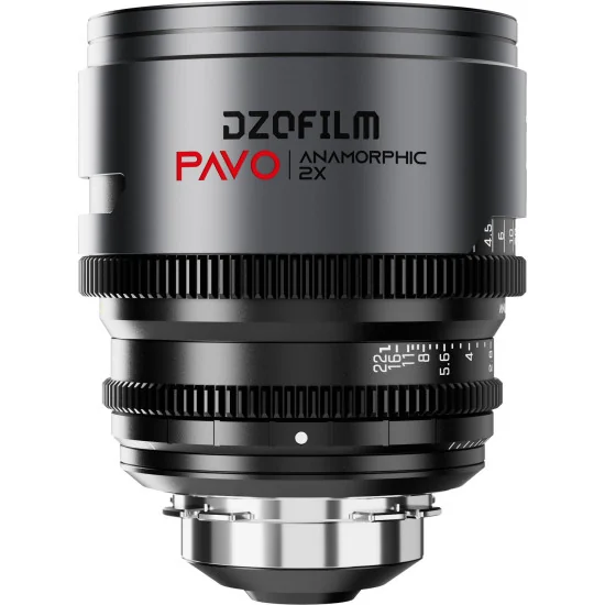 DZOFilm Pavo 55mm 2x Anamorphic T2.1 PL & EF Mount (S35) | Cine Lens, Neutral Coating