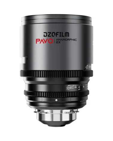 DZOFilm Pavo 75mm 2x Anamorphic T2.1 PL & EF Mount (S35) | Cine Lens, Neutral Coating