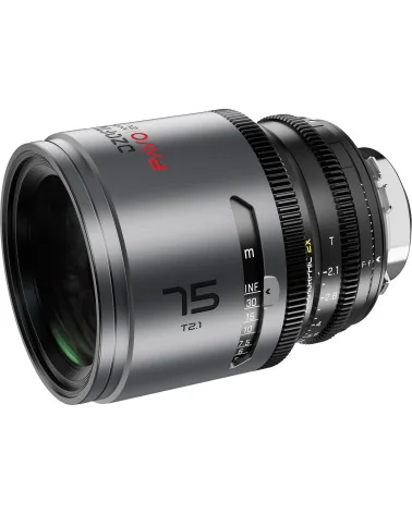 DZOFilm Pavo 75mm 2x Anamorphic T2.1 PL & EF Mount (S35) | Cine Lens, Neutral Coating