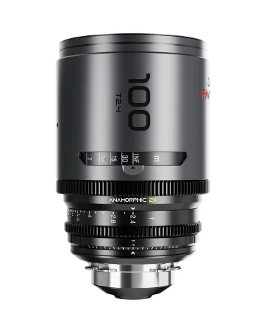 DZOFilm Pavo 100mm 2x Anamorphic T2.4 PL & EF Mount (S35) | Cine Lens, Neutral Coating