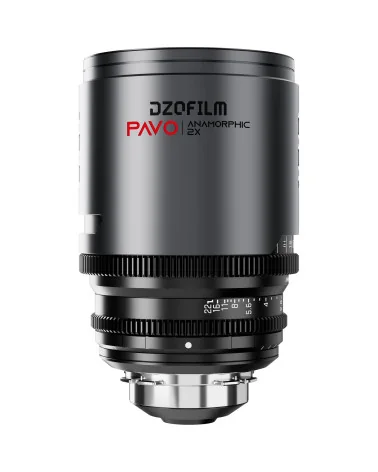 DZOFilm Pavo 100mm 2x Anamorphic T2.4 PL & EF Mount (S35) | Cine Lens, Neutral Coating