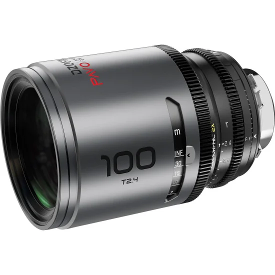 DZOFilm Pavo 100mm 2x Anamorphic T2.4 PL & EF Mount (S35) | Cine Lens, Neutral Coating