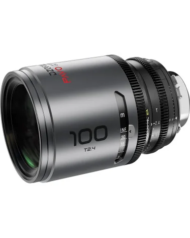 DZOFilm Pavo 100mm 2x Anamorphic T2.4 PL & EF Mount (S35) | Cine Lens, Neutral Coating