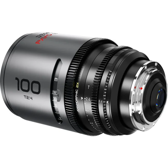 DZOFilm Pavo 2x Anamorphic 6-Lens Kit (28/32/40/55/75/100mm T2.1/T2.4) PL Mount (S35) Neutre