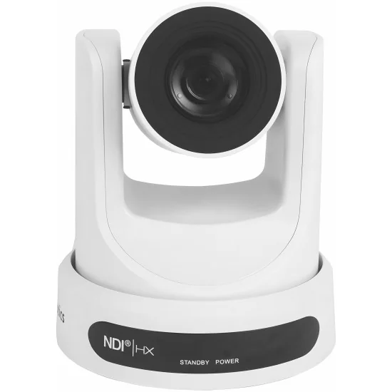 PTZOptics 20X-NDI-WH Gen2 White | Caméra PTZ, 20x Zoom, NDI, SDI, HDMI, IP