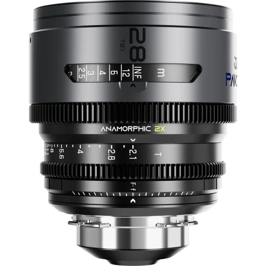 DZOFilm Pavo 2x Anamorphic 6-Lens Kit (28/32/40/55/75/100mm T2.1/T2.4) PL Mount (S35) Bleu